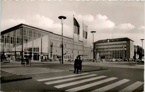 Münster i. W., Bahnhof und Post -517552