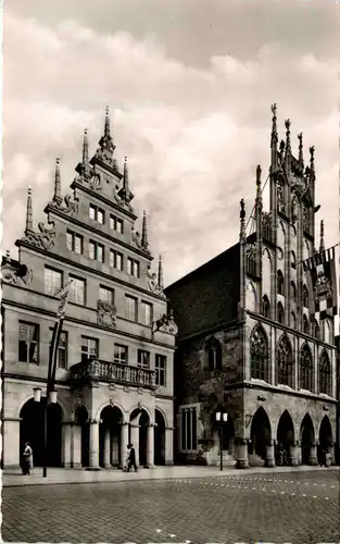 Münster i. W., Stadtweinhaus und Rathaus -517562