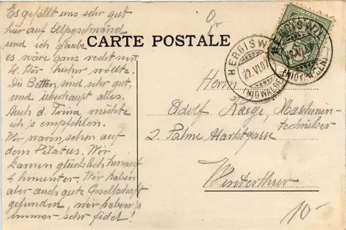 Hergiswil mit Pilatus -490704