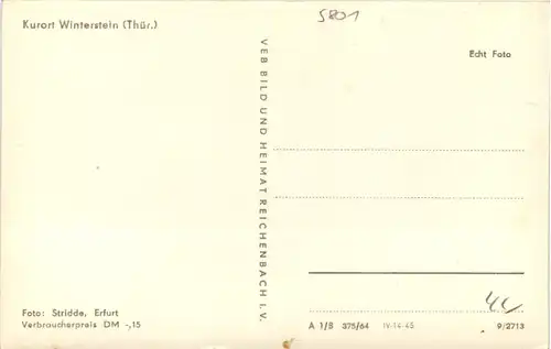 Kurort Winterstein Thür.Wald, -518198