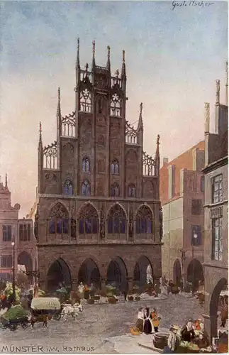 Münster i. W., Rathaus -517660