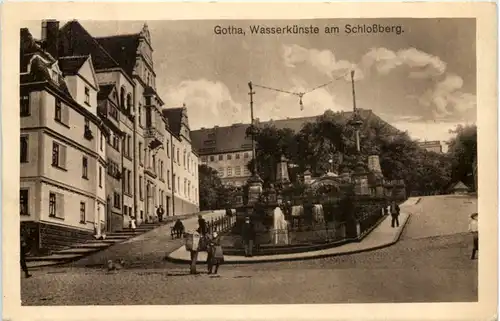 Gotha, Wasserkünste am Schlossberg -518334