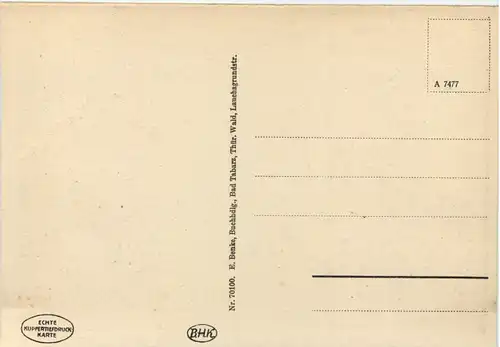 Tabarz, Kickelhahnsprung mit Blick in den Ungeheuren Grund -517392