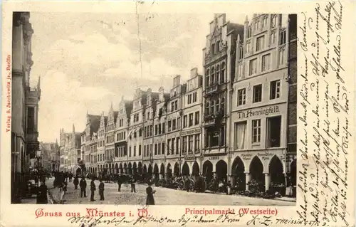 Münster, Principalmarkt Westseite -518468