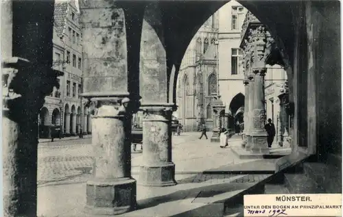 Münster i. W., Unter den Bogen am Prinzipalmarkt -517652