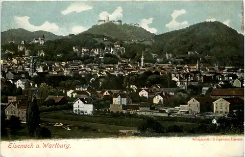 Eisenach, und die Wartburg -516618