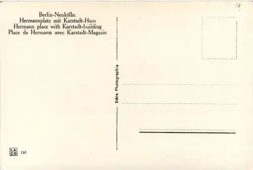 Berlin-Neukölln - Karstadt-Haus -491344