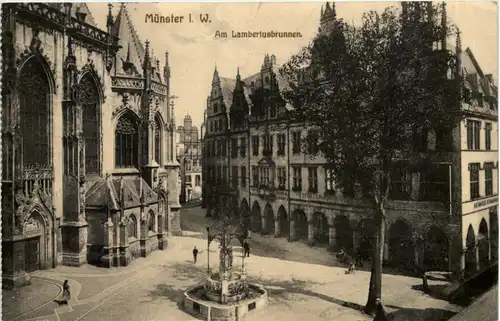 Münster i. W., Am Lambertusbrunnen -517942