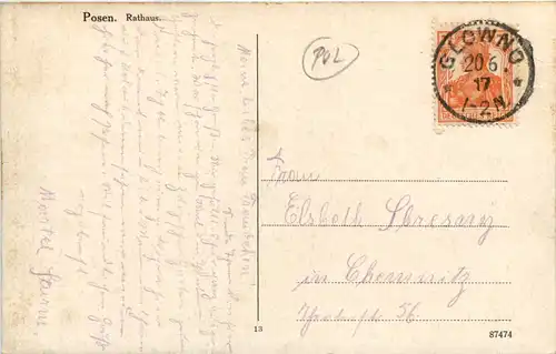 Posen Rathaus -626874