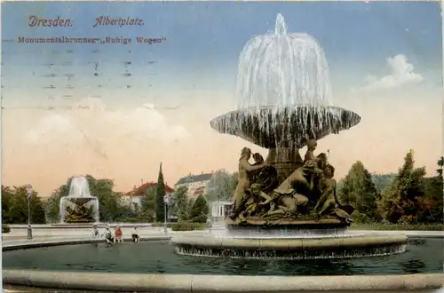 Dresden, Albertplatz -501884