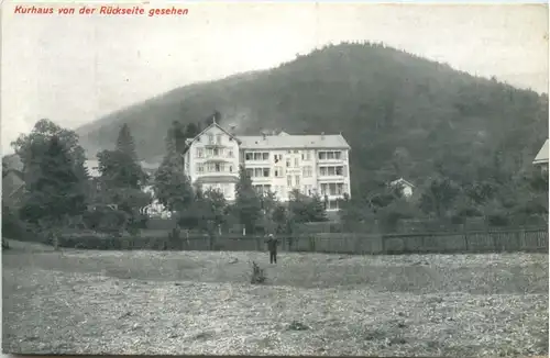 Tabarz/Thür. Wald, Kurhaus von der Rückseite gesehen -516876