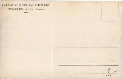 Tabarz/Thür. Wald, Kurhaus von der Rückseite gesehen -516876