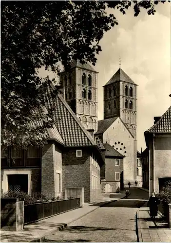 Münster i. W., Spiegelturm - Dom -518034