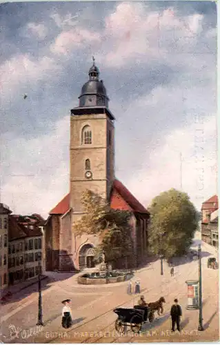 Gotha, Margaretenkirche am Neumarkt -516994