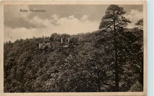 Ruine Fürstenstein bei Salzbrunn Schlesien -626060