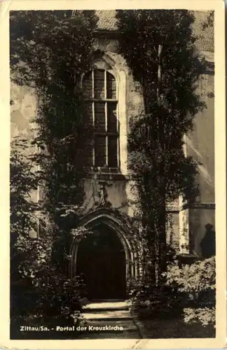 Zittau - Portal der Kreuzkirche -626504