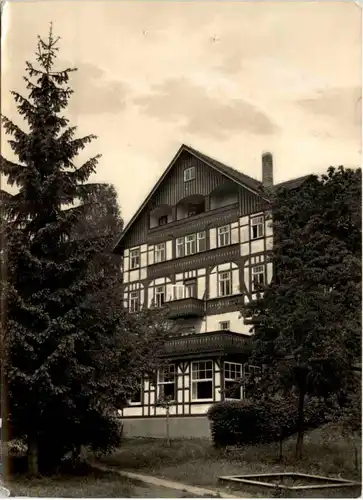 Georgenthal in Thüringen,, Ferienheim der VER Carl Zeiss Jena -518190