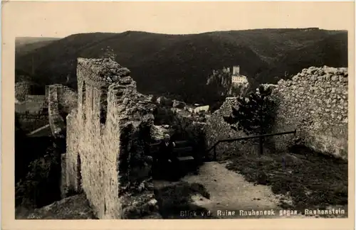 Ruine Rauheneck gegen Rauhenstein - Baden bei Wien -627214