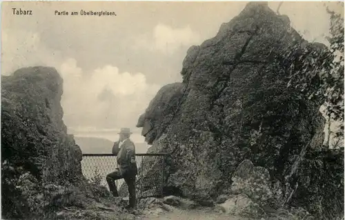 Tabarz, Partie am Übelbergfelsen -517154