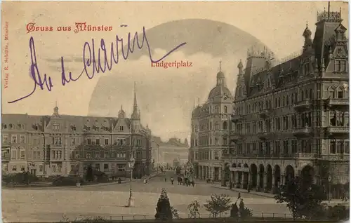 Münster, Ludgeriplatz -518502