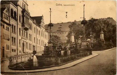 Gotha, Wasserkünste am Schlossberg -518306