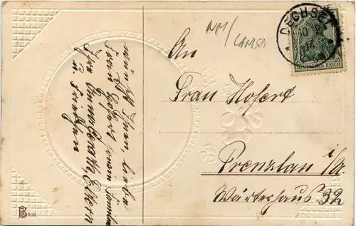 Neujahr - gelaufen in Dechsel Neumark -626340