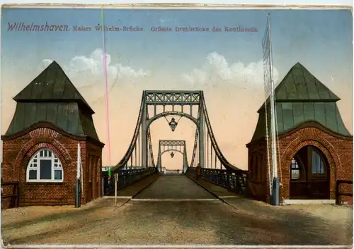 Wilhelmshaven - Kaiser Wilhelm-Brücke -491844