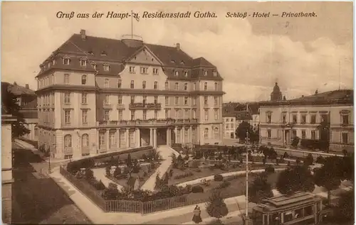 Gotha, Schlosshotel - Privatbank -518560