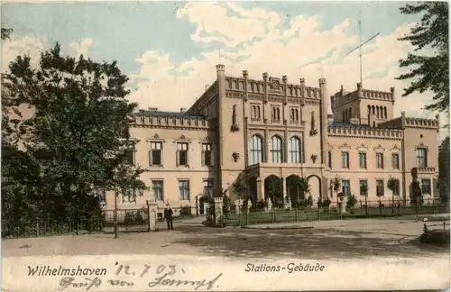 Wilhelmshaven - Stations-Gebäude -491984