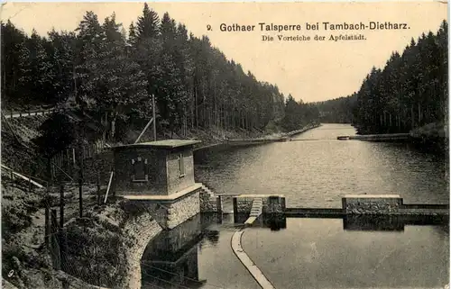 Tambach - Dietharz, Gothaer Talsperre -517312