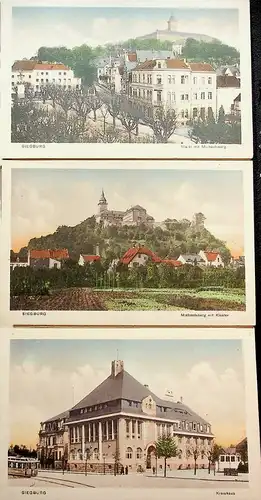 Andenken an Siegburg - Kirche und Kirchenschatz - Booklet mit 10 AK -625940