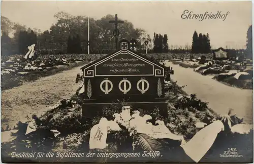 Wilhelmshaven - Ehrenfriedhof -492144
