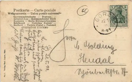 Gruss aus Gorze in Lothringen -626780