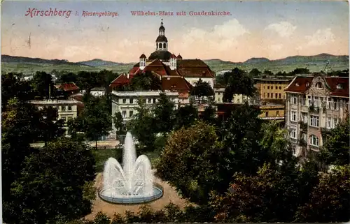 Hirschberg im Riesengebirge - Wilhelm Platz -626820