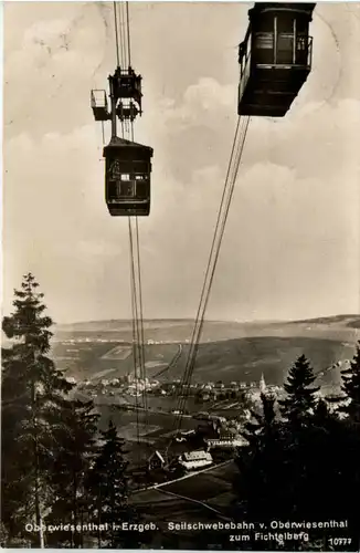 Oberwiesenthal, Seilschwebebahn zum Fichtelberg -502712