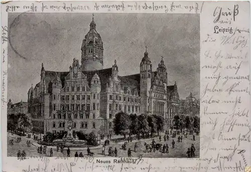 Leipzig - Neues Rathaus -626382