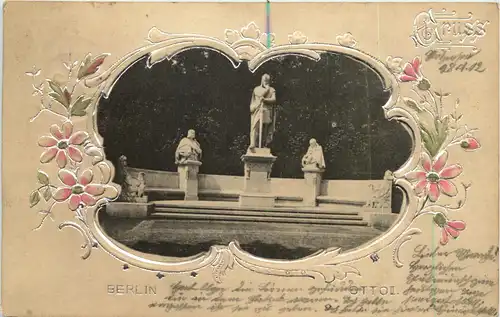 Gruss aus Berlin - Prägekarte -626602