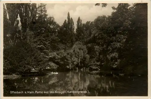 Offenbach am Main - Partie aus den Anlagen -492764