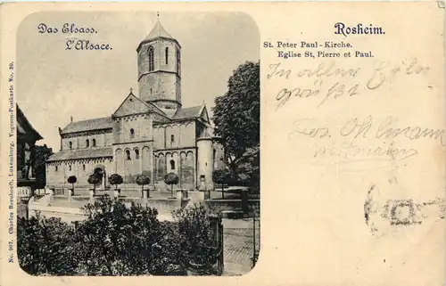 Rosheim - St. Peter Paul Kirche -626776
