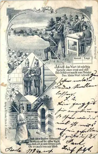 Militaria - Steh ich in finstrer Mitternacht -626802