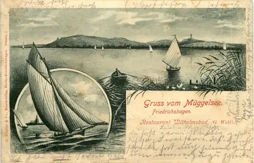 Friedrichshagen - Gruss vom Müggelsee -628004