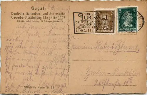 Liegnitz - Gugali 1927 -628724