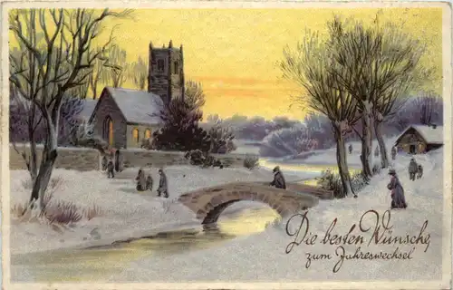 Neujahr - gelaufen in Königsberg -627760