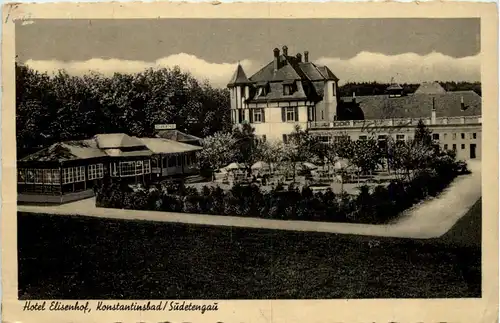 Konstantinsbad Sudetengau - Hotel Elisenhof -628774
