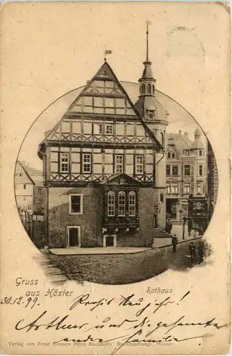 Gruss aus Höxter - Rathaus -627310