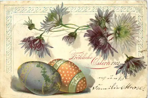 Ostern - Eier Blumen -628834