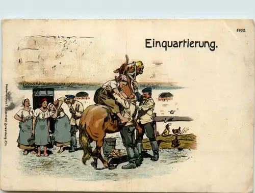 Militaria - Einquartierung -600190