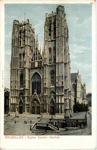 Bruxelles - Eglise Sainte Gudule -600290
