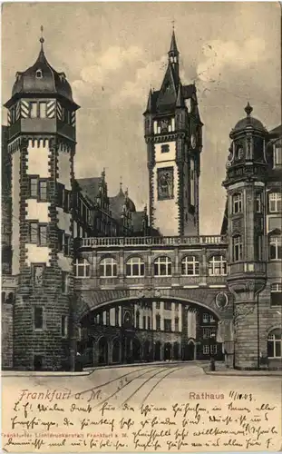 Frankfurt - Rathaus -627378