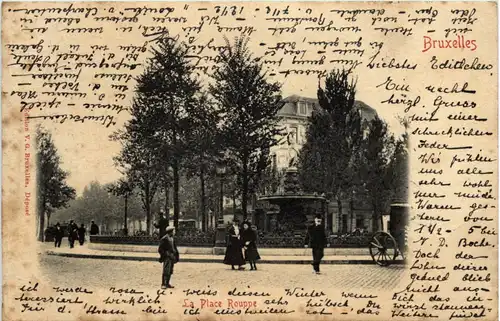 Bruxelles - La Place Rouppe -600390
